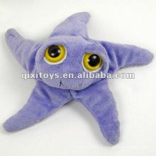 mini mignon en peluche en peluche violet étoile de mer jouet